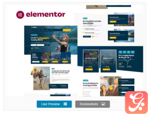 Buster - Tour Guide & Travel Agency Elementor Pro Template Kit