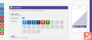 Novashare – WordPress Social Sharing Plugin