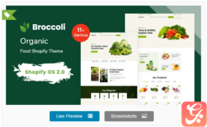 Broccoli - Organic Food Store Shopify Theme OS 2.0