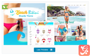 Bikini - Shopify Fashion Lingerie Store Theme