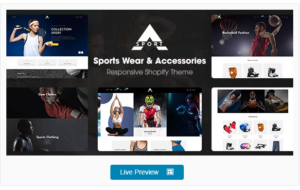 Asport - Sports Wear & Accessories Responsive Shopify Theme