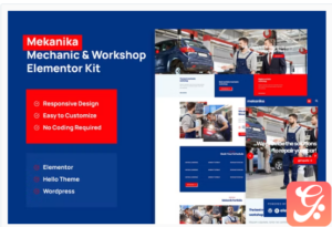 Mekanika - Mechanic and Workshop Company Template Kit