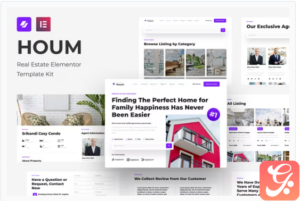 Housec - Smart Home Security Service Elementor Template Kit