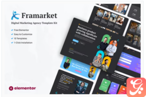 Framarket - Digital Marketing Elementor Template Kit