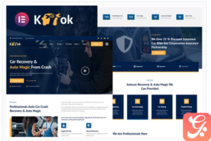 Ketok - Auto Detailing & Repair Business Elementor Pro Template Kit