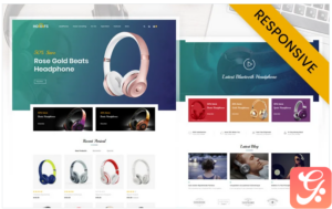 Hoofs - Headphone Store OpenCart Template