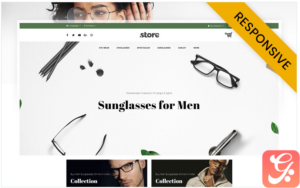 Eye Wear - Glasses Store OpenCart Template
