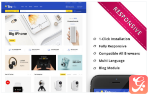 Tronic - Electronic Store Responsive OpenCart Template