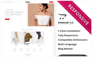 Sook - The Fashion hub OpenCart Template