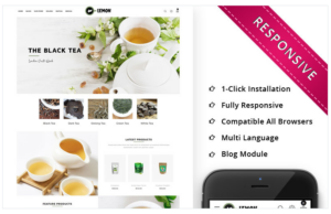 Lemon - Beverage Store Responsive OpenCart Template