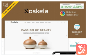 Koskela - Furniture Store OpenCart Template