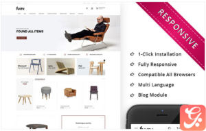 Furni - The Furniture Store Responsive OpenCart Template