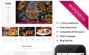 Foody - The Restraunt Store Responsive OpenCart Template