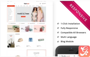 Fashiont - The Responsive Fashion Store OpenCart Template