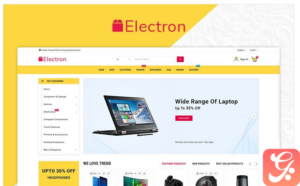 Electron - Electronics Mega Store OpenCart Template