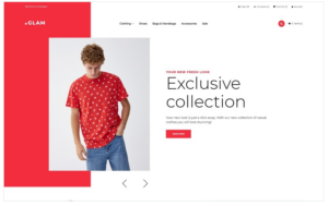 Glam - Fashion Store Creative OpenCart Template