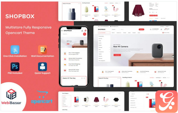 Shopbox - Minimal OpenCart 3 Template