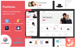 Fashluxe - Multipurpose Modular Opencart Theme