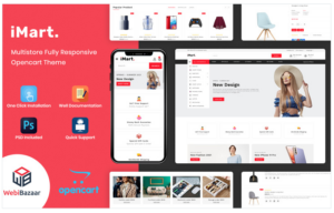 Imart - Multipurpose Ecommerce Online Store Opencart Theme
