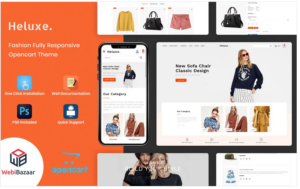 Heluxe - Fashion Store OpenCart Template