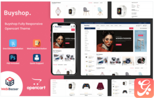 BuyShop - Multipurpose Responsive OpenCart Template