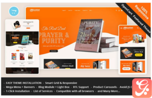 Booklet - OpenCart Theme for Online Book Store