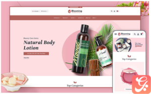 Blooming - OpenCart Theme for Online Cosmetics & Beauty Care