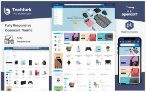 Techfork - Electronics Store OpenCart Template