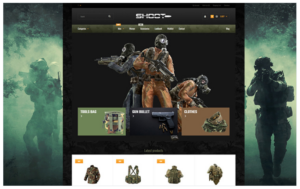 Millitary OpenCart Template