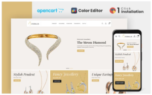 Fidelis Jewellery Store Opencart Theme