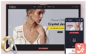 Empire art & imitation - OpenCart Theme for Online Jewelry Store