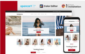 Swimwear Lingerie Store Opencart Theme
