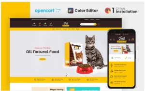 Pets Friendly Pet Store Opencart Theme