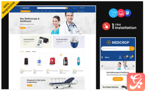 Medcrop - Medicine and Drug Multipurpose Responsive OpenCart store