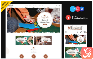 Crafter - Handcraft Decorative Art OpenCart Store