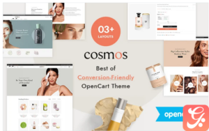 Cosmos - Cosmetics, Spa, Skincare & Beauty OpenCart Theme.
