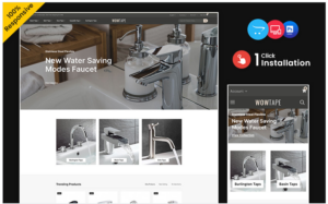 Wowtape - Plumbing, Bathroom accessories Multipurpose OpenCart Responsive Theme