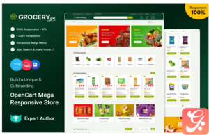 Grocerygo - Grocery and Food Multipurpose Responsive OpenCart Store