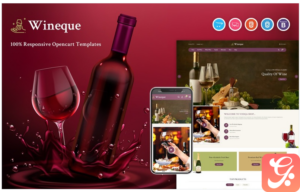 Wineque - Responsive OpenCart Template