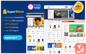 Superstore - Electronics and Computers Multipurpose OpenCart Responsive Theme