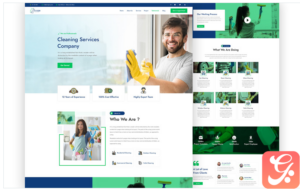 Washall – Cleaning Services One Page HTML5 Template