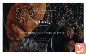 Pesto - Cafe and Restaurant Clean HTML Landing Page Template