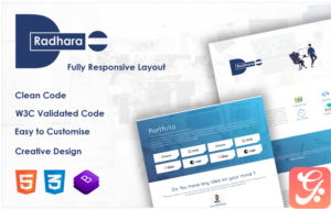 Radhara - Business Design Company HTML Responsive Template