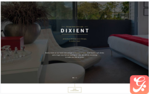 Hotels Responsive Landing Page Template