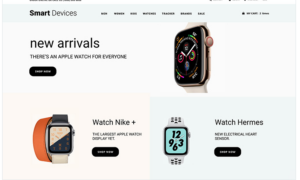 Smart Devices - Smartwatches And Trackers Shopify Theme