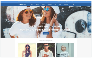 White Tee - Clothing Responsive Practical Shopify Theme