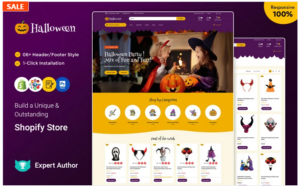Halloween - Halloween party, Gift and Christmas Shopify theme