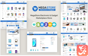 Megastore - Electronics & Gadgets Marketplace Store for Shopify OS 2.0