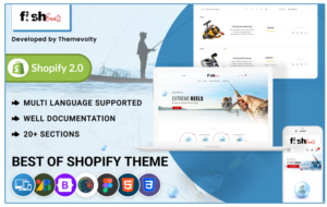 Fish Beats - Mega Fishing Shopify 2.0 Responsive Theme