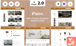 Fluiro - Furniture Shopify 2.0 Theme